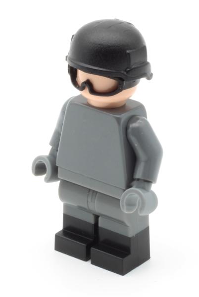 Minifig Cat MG2000 Stahlhelm mit taktischer Brille